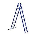 Eurostairs Eurostairs Reform ladder dubbel recht 2x10 sporten BLAUW