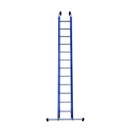 Eurostairs Eurostairs Reform ladder dubbel recht 2x12 sporten BLAUW