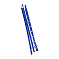Eurostairs Eurostairs Reform ladder dubbel uitgebogen 2x8 sporten BLAUW