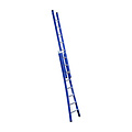 Eurostairs Eurostairs Reform ladder dubbel uitgebogen 2x8 sporten BLAUW