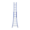 Eurostairs Eurostairs Reform ladder dubbel uitgebogen 2x8 sporten BLAUW