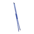 Eurostairs Eurostairs Reform ladder dubbel uitgebogen 2x12 sporten BLAUW