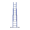 Eurostairs Eurostairs Reform ladder driedubbel recht 3x6 sporten BLAUW