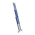 Eurostairs Eurostairs Reform ladder driedubbel recht 3x6 sporten BLAUW