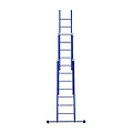 Eurostairs Eurostairs Reform ladder driedubbel recht 3x7 sporten BLAUW