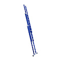 Eurostairs Eurostairs Reform ladder driedubbel recht 3x9 sporten BLAUW