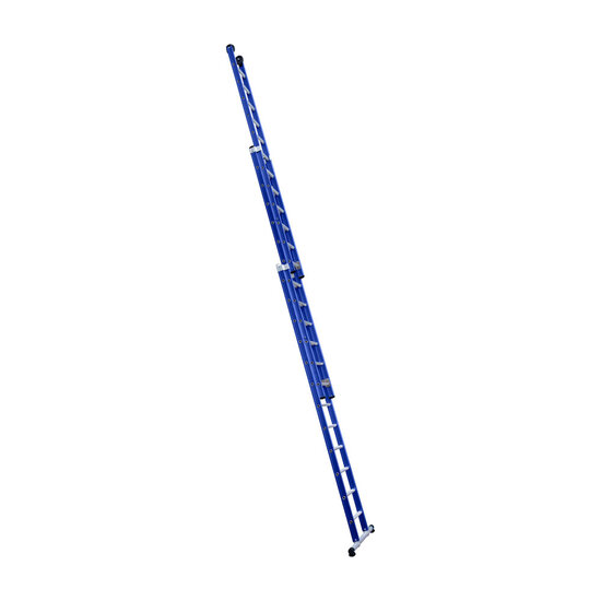 Eurostairs Eurostairs Reform ladder driedubbel recht 3x12 sporten BLAUW