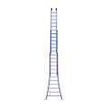 Eurostairs Eurostairs Reform ladder driedubbel uitgebogen 3x12 sporten BLAUW