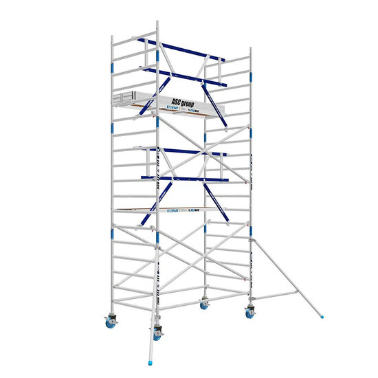 ASC Rolsteiger AGS PRO 135x250 6,2m werkhoogte tegen de gevel