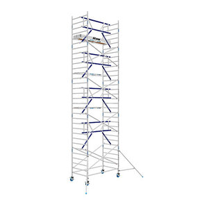 Rolsteiger AGS PRO 135x250 10,2m werkhoogte tegen de gevel