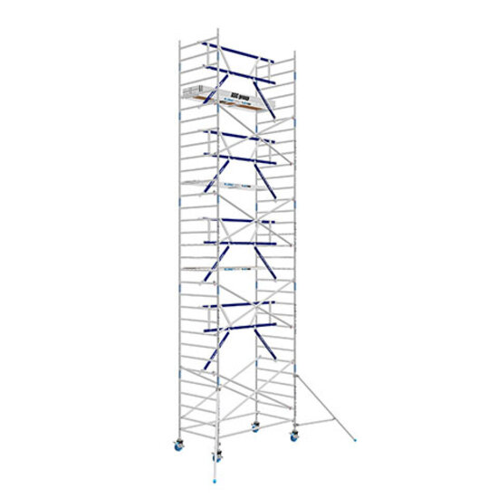 ASC Rolsteiger AGS PRO 135x250 10,2m werkhoogte tegen de gevel