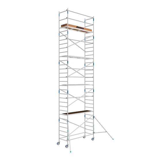 Alumexx Tweedehands rolsteiger Alumexx 90x250 10,2m werkhoogte