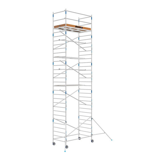 Alumexx Tweedehands rolsteiger Alumexx 135x250 10,2m werkhoogte