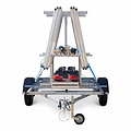 Alumexx Basic Steigeraanhanger 250 Open + Rolsteiger Alumexx Budget 135x250 6,2m werkhoogte