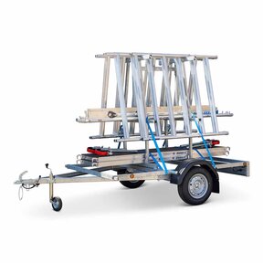 Basic Steigeraanhanger 250 Open + Rolsteiger Alumexx Budget 135x250 6,2m werkhoogte