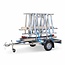 Alumexx Basic Steigeraanhanger 250 Open + Rolsteiger Alumexx Budget 135x250 6,2m werkhoogte