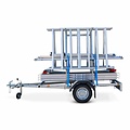 Alumexx Basic Steigeraanhanger 250 Open + Alumexx Budget Rolsteiger 135x250 8,2 m werkhoogte