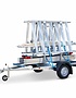Basic Steigeraanhanger 250 Open + Alumexx Budget Rolsteiger 135x250 8,2 m werkhoogte