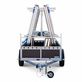 Alumexx VDM Bakwagen met Basic Steigerbok + Alumexx Rolsteiger Budget 135x250 6,2 werkhoogte