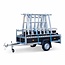 Alumexx VDM Bakwagen met Basic Steigerbok + Alumexx Rolsteiger Budget 135x250 6,2 werkhoogte