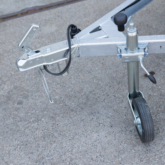 Alumexx VDM Bakwagen met Basic Steigerbok + Alumexx Rolsteiger Budget 135x250 6,2 werkhoogte