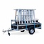 Alumexx VDM Bakwagen met Basic Steigerbok + Alumexx Rolsteiger Budget 135x250 8,2 werkhoogte