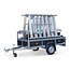 Alumexx VDM Bakwagen met Alumexx Basic Steigerbok + Alumexx Rolsteiger Budget 135x250 10,2 werkhoogte