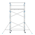 Alumexx VDM Bakwagen met Basic Steigerbok + Alumexx Rolsteiger Budget 135x250 6,2 werkhoogte