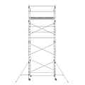 Alumexx Basic Steigeraanhanger 250 Open + Alumexx Budget Rolsteiger 135x250 8,2 m werkhoogte