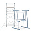 Alumexx Basic Steigerbok + Rolsteiger Budget 135x250 8,2m werkhoogte