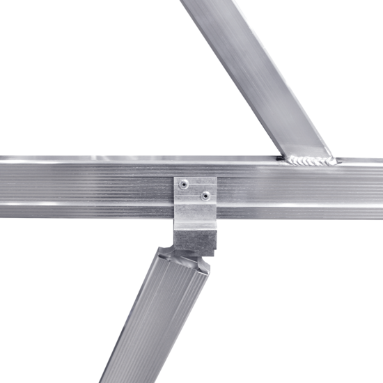 Alumexx Rolsteiger Voorloopleuning AGS Pro Blanco 250cm