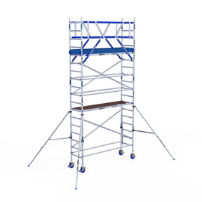 Rolsteiger met schoren 135x250 6,2 werkhoogte