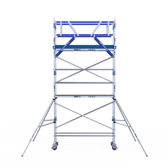 ASC Rolsteiger met schoren 135x250 6,2 werkhoogte