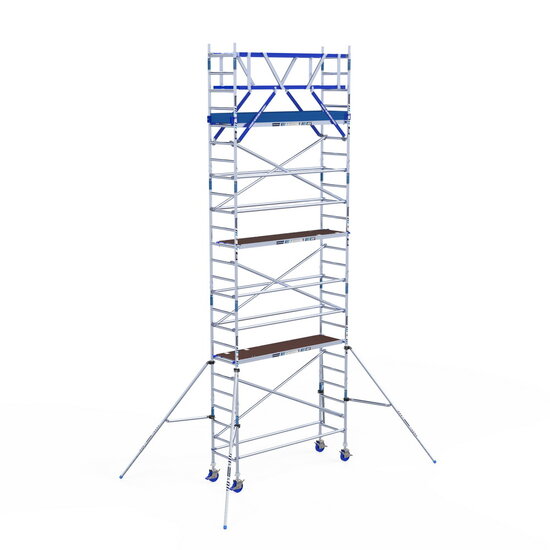 ASC Rolsteiger met schoren 135x250 8,2 werkhoogte