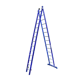 XD Premium Ladder 2x14 recht met stabiliteitsbalk