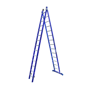 XD Premium Ladder 2x14 recht met stabiliteitsbalk