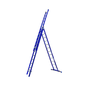 XD Premium Ladder 3x12 recht met stabiliteitsbalk