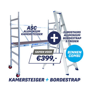 ASC Kamersteiger + Eurostairs Bordestrap 5 treden