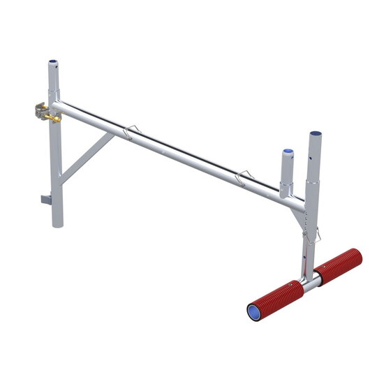 Euroscaffold Uitwijkconsole steiger
