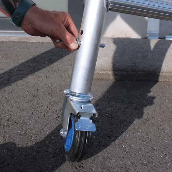 Alumexx Kamersteiger Alumexx Smart 75x190 4m werkhoogte zonder luik
