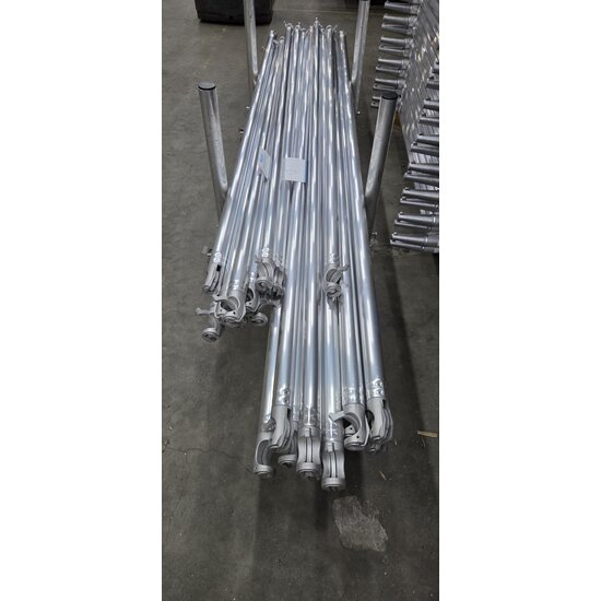 Euroscaffold Steigeraanhanger 250 + Rolsteiger Euro 135x250 10,2 meter werkhoogte 2e hands