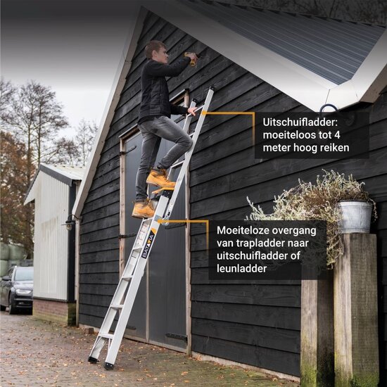 Batavia 3-in-1 Multifunctionele ladder