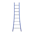 Eurostairs Eurostairs Ladder enkel uitgebogen 1x8 sporten