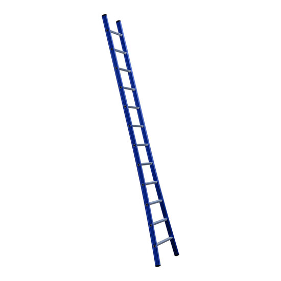 Eurostairs Eurostairs Ladder enkel uitgebogen 1x12 sporten