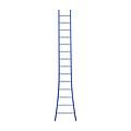 Eurostairs Eurostairs Ladder enkel uitgebogen 1x14 sporten