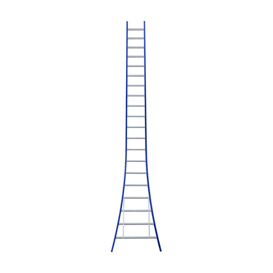 Eurostairs Eurostairs Ladder enkel uitgebogen 1x20 sporten