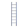 Eurostairs Eurostairs Ladder enkel recht 1x7 sporten