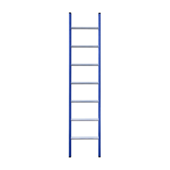 Eurostairs Eurostairs Ladder enkel recht 1x7 sporten