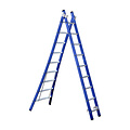 Eurostairs Eurostairs Reform ladder dubbel uitgebogen 2x9 sporten