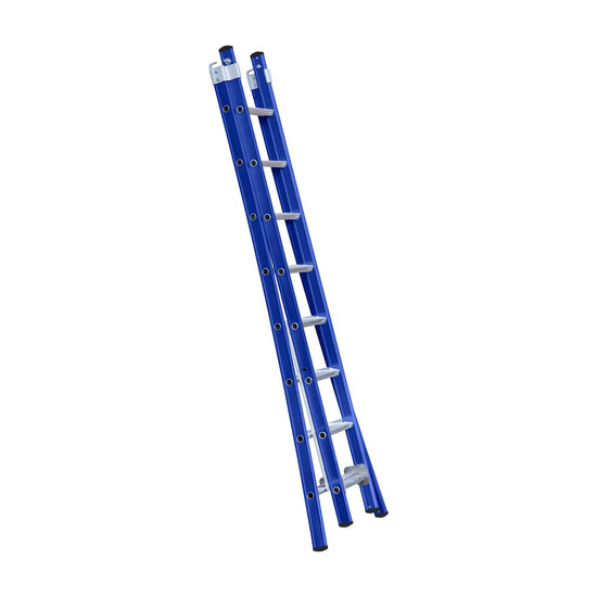 Eurostairs Eurostairs Reform ladder dubbel uitgebogen 2x8 sporten
